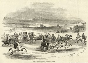 Près du parcours, Newmarket, de 